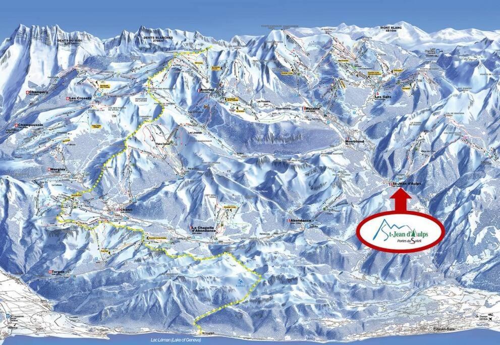 Appartement Cosy 3/4 Personnes A 5 Min Des Pistes. Saint-Jean-dʼAulps 외부 사진